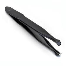 pinza de depilar negra